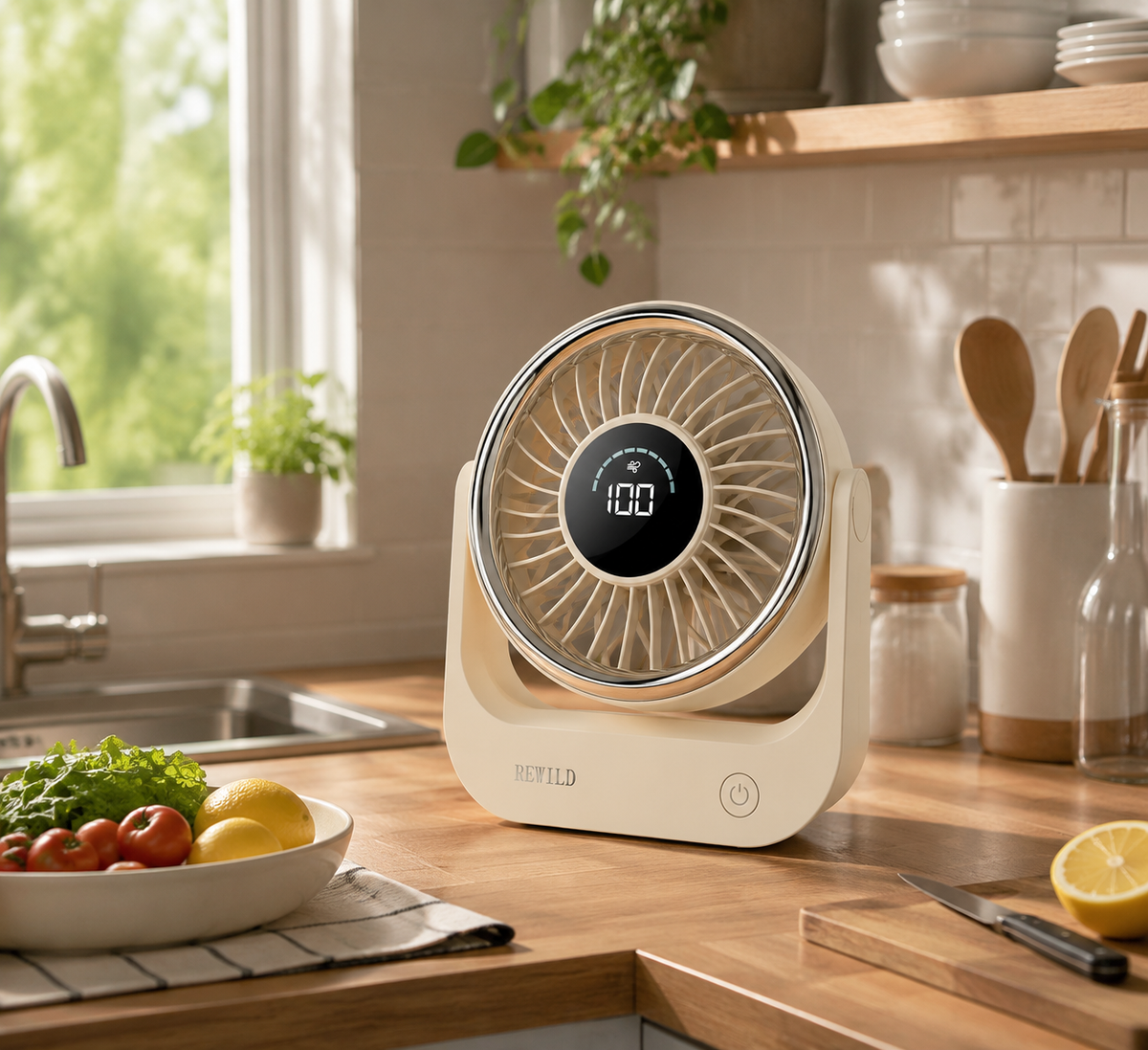 VELORA Smart Desk Fan