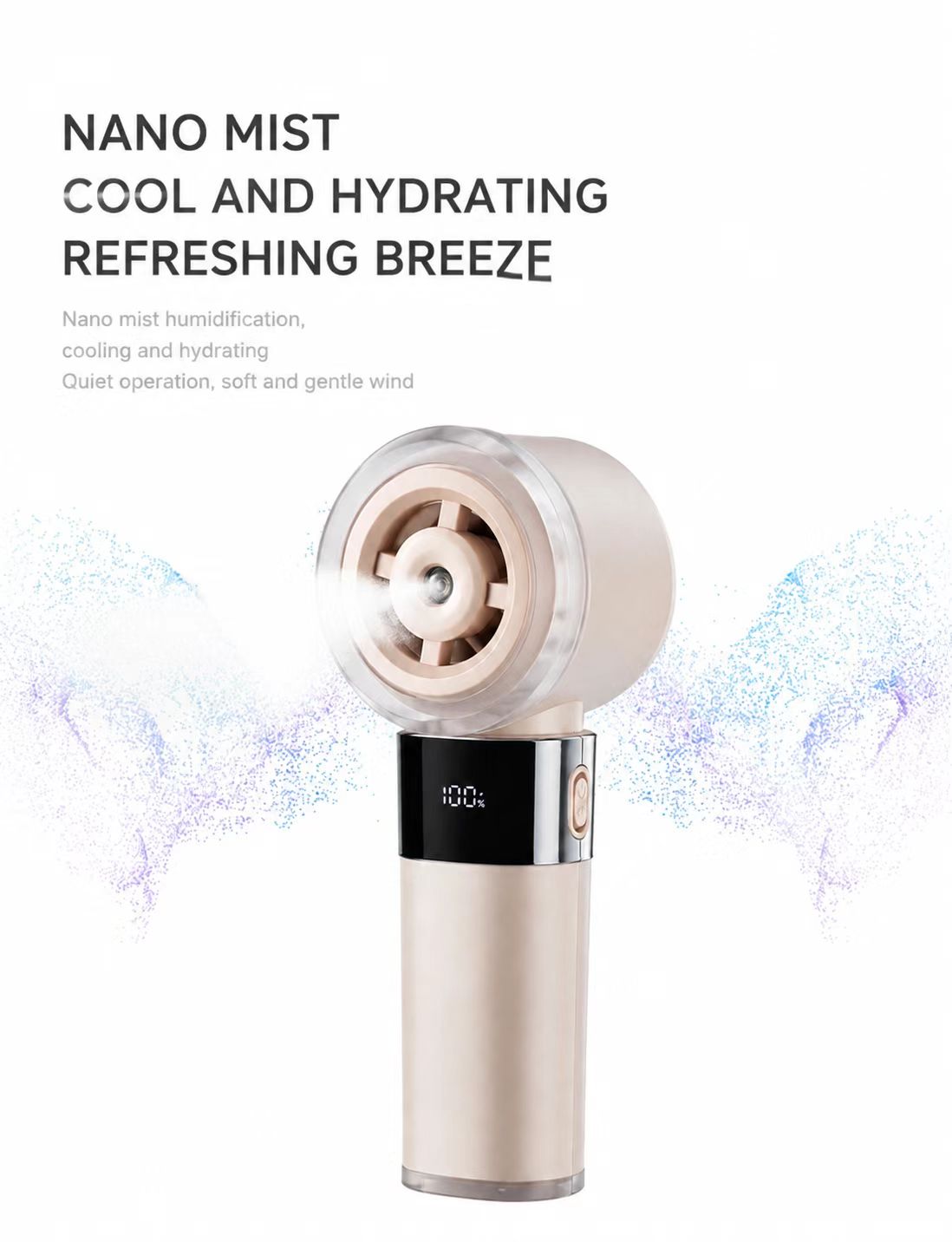 VELORA Mist Cooling Fan