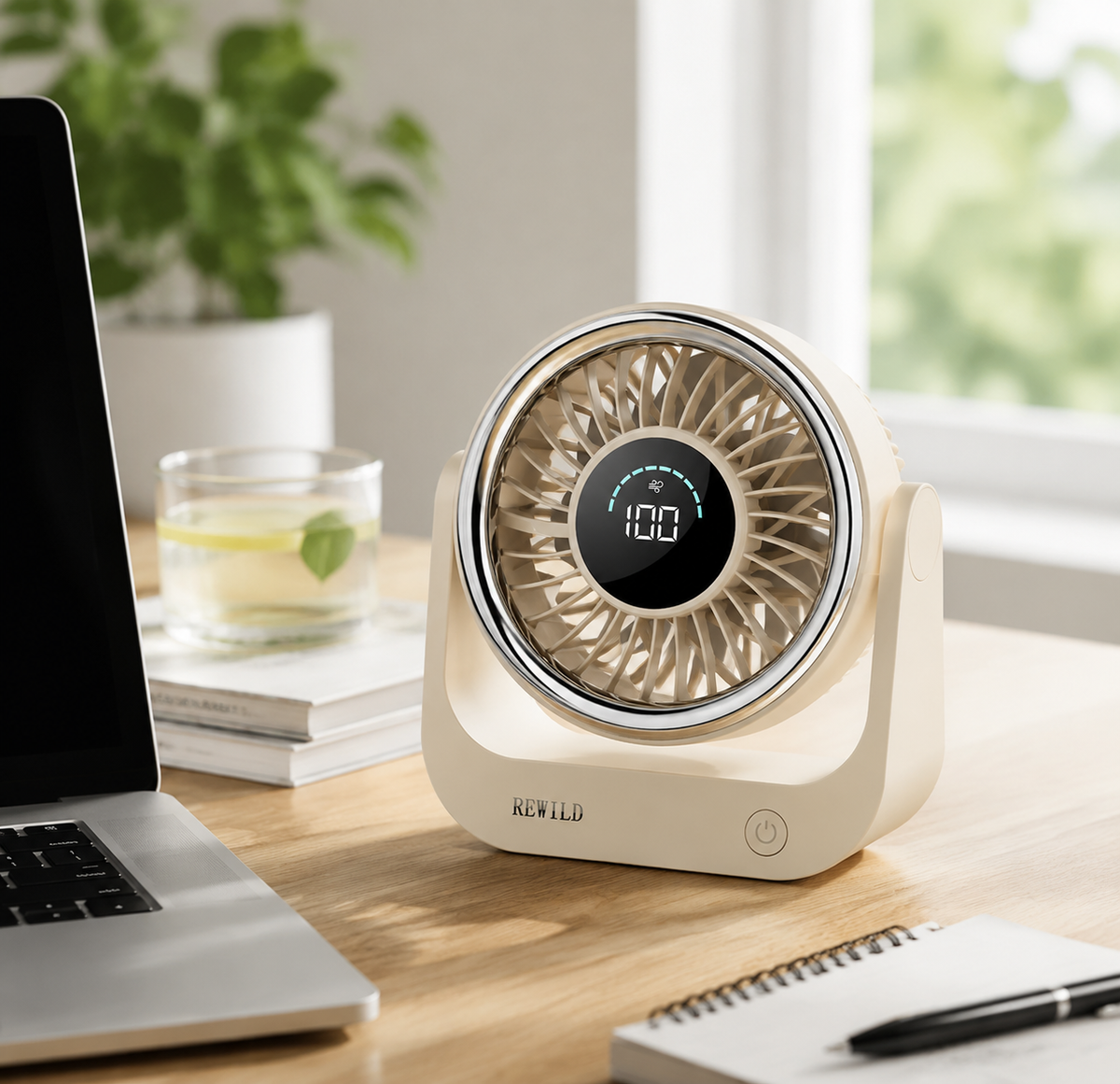 VELORA Smart Desk Fan
