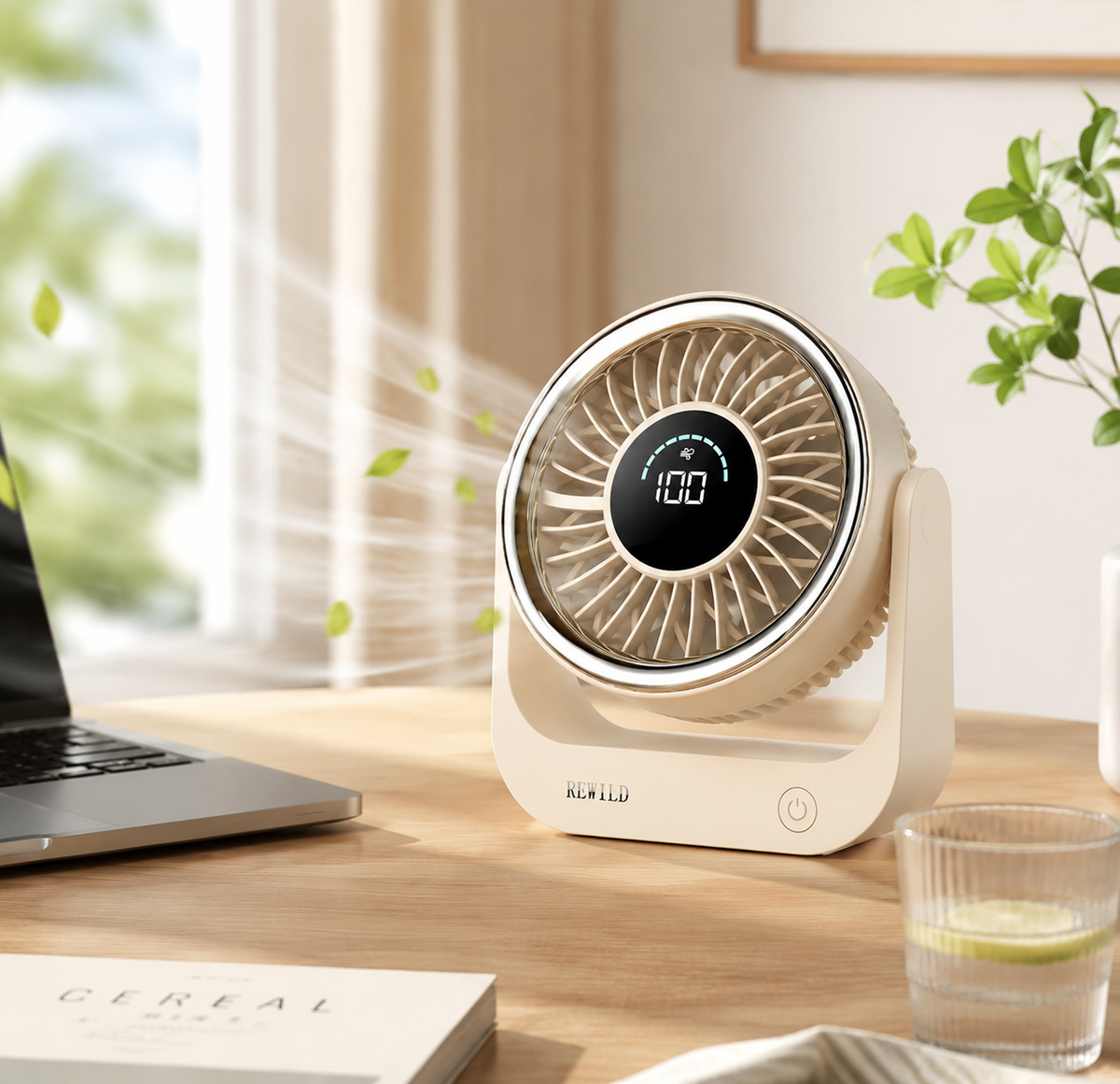 VELORA Smart Desk Fan